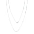 Diamond 30 Inch Station Necklace 1 1/2 CTW 14k White Gold